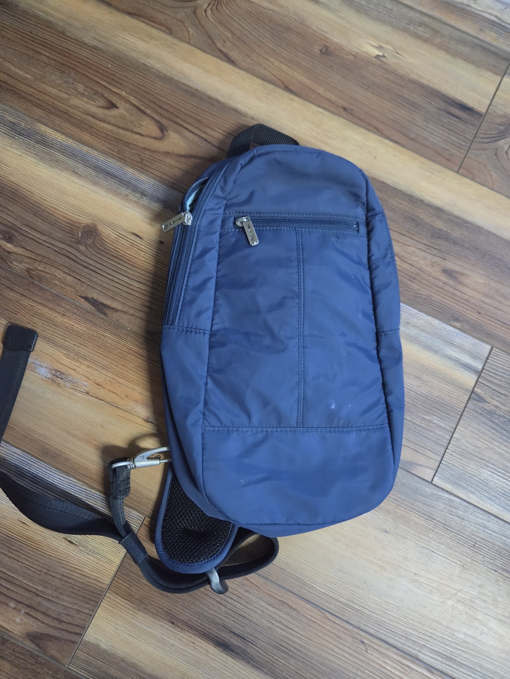 Navy Sling Crossbody Bag - Casual Everyday Carry By Travelon